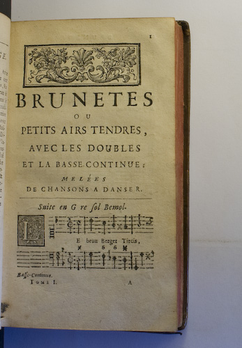 page 1 : Couplet : Le beau Berger Tircis.