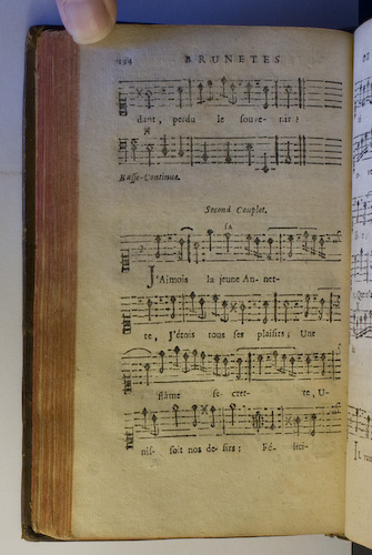 page 194 : Couplet : J'aimois la jeune Annette.