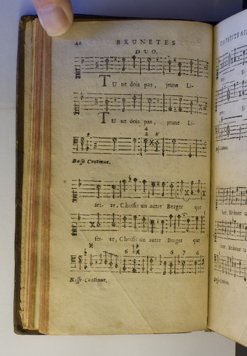 page 46 : Couplet : Tu ne dois pas, jeune.