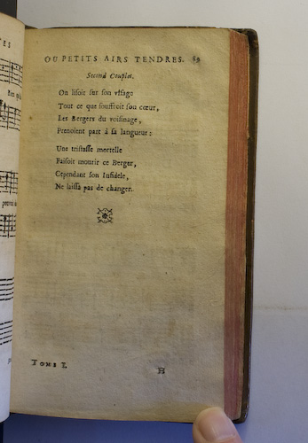 page 89 : Couplet : On lisoit sur son visage.