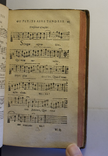 page 93 : Couplet : Songes agreables.