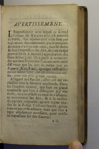 avertissement