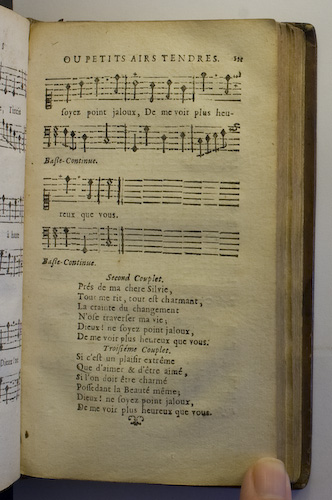 page 111 : Couplet : Prs de ma chere Silvie. / Si c'est un plaisir extrme.