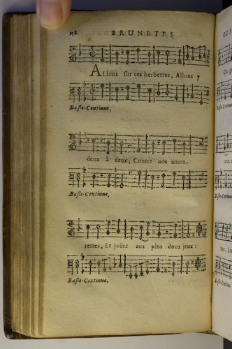 page 138 : Couplet : Allons sur ces herbettes.