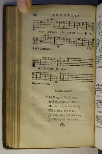 page 154 : Couplet : La Bergere l'cotant.