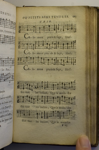 page 173 : Couplet : Climene, prude & sage.
