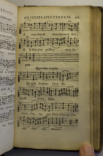 page 203 : Couplet : De quel bonheur, vtre flme.