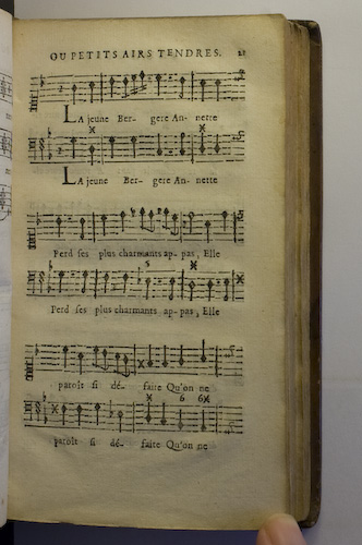 page 21 : Couplet : La jeune Bergere Annette.