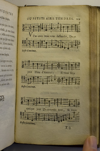 page 219 : Couplet : Vous avez beau vous deffendre.