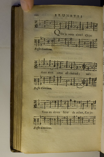 page 222 : Couplet : Que je vous aime Objet dont.