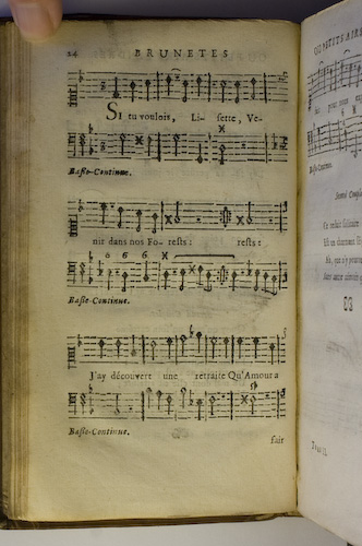 page 24 : Couplet : Si tu voulois, Lisette.