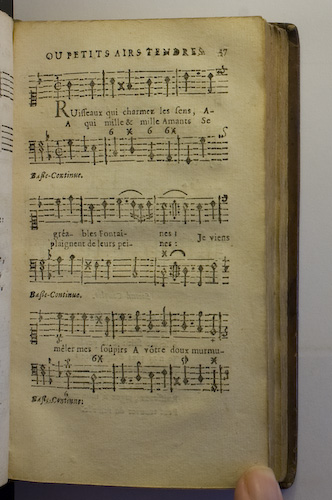 page 37 : Couplet : Ruisseaux, qui charmez les sens.
