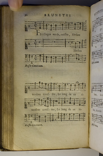 page 92 : Couplet : Feillages verds, naissez.