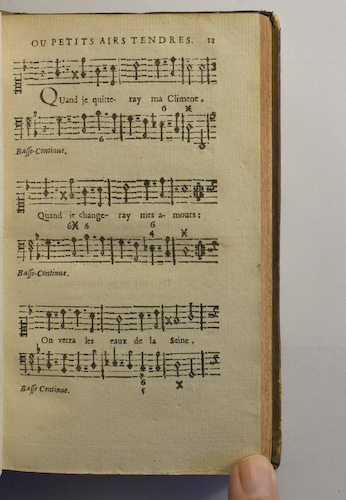 page 11 : Couplet : Quand je quitteray ma Climene.