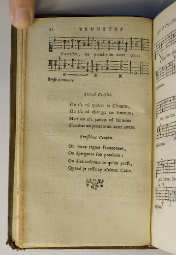 page 12 : Couplet : On ta v quitter ta Climene. / On verra regner l'innocence.