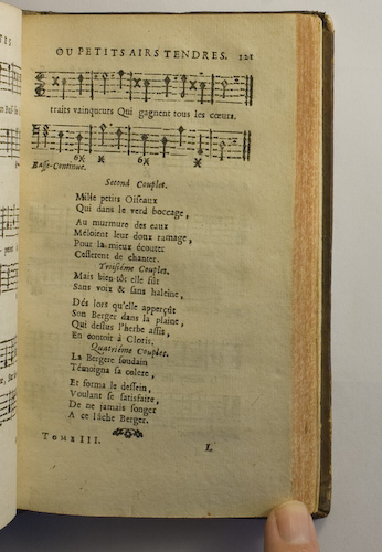 page 121 : Couplet : Mille petits Oiseaux. / Mais bien-tost elle ft.