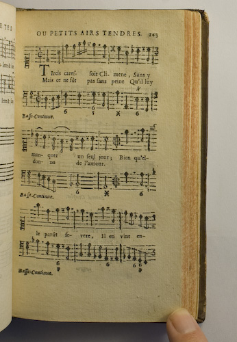 page 143 : Couplet : Tircis caressoit Climene.