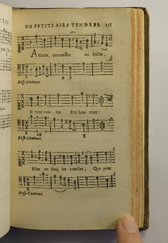 page 155 : Couplet : Amans, connoissez les Belles.