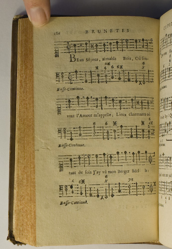 page 186 : Couplet : Beau sjour, aimable bois.