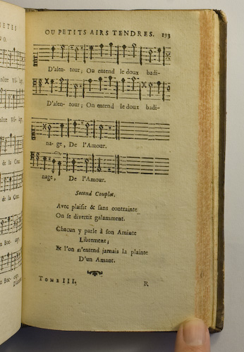 page 193 : Couplet : Avec plaisir & sans contrainte.