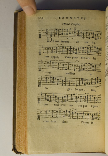 page 224 : Couplet : De vos beautez, de vos jeunes appas.