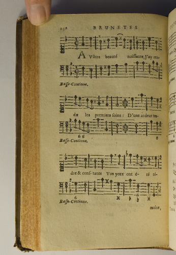 page 232 : Couplet : A vtre beaut naissante.