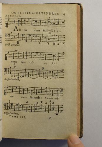 page 25 : Couplet : Ah! ma chere Maitresse.
