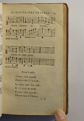 page 29 : Couplet : Pendant votre jeunesse