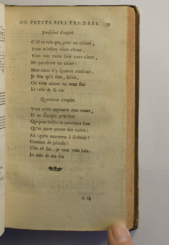 page 53 : Couplet : C'est en vain que pour me calmer. / Vous avez approuv mes voeux.