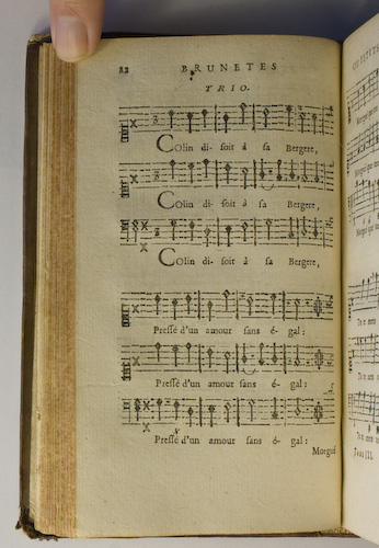 page 88 : Couplet : Colin disoit  sa Bergere.