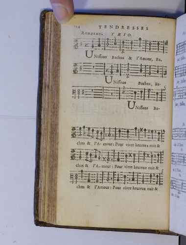 page 124 : Couplet : Unissons Bachus & l'Amour.