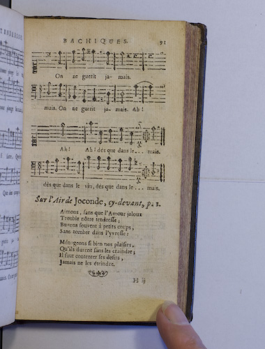 page 91 : Couplet : Aimons, sans que l'Amour jaloux.